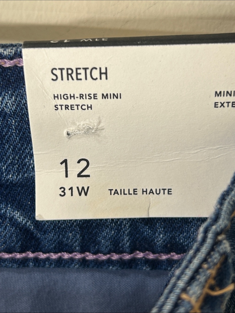 NWT American Eagle X Coco Gauff Pleated Denim High Rise Cargo Mini Skirt Size 12 - Picture 8 of 16